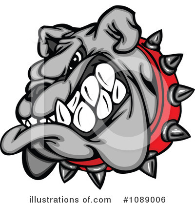 Royalty-Free (RF) Bulldog Clipart Illustration by Chromaco - Stock Sample #1089006