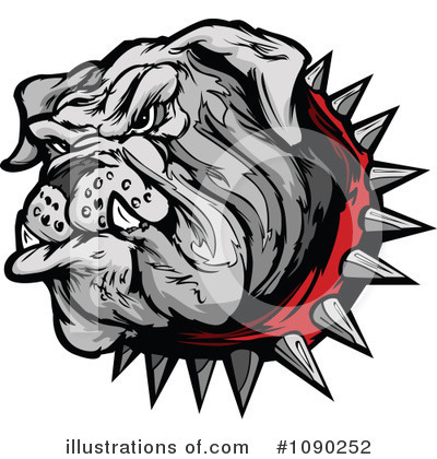 Royalty-Free (RF) Bulldog Clipart Illustration by Chromaco - Stock Sample #1090252