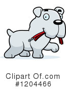 Bulldog Clipart #1204466 by Cory Thoman