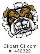 Bulldog Clipart #1482322 by AtStockIllustration