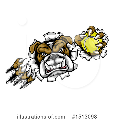 Royalty-Free (RF) Bulldog Clipart Illustration by AtStockIllustration - Stock Sample #1513098