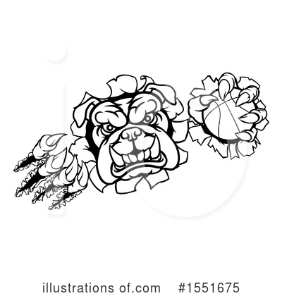 Royalty-Free (RF) Bulldog Clipart Illustration by AtStockIllustration - Stock Sample #1551675