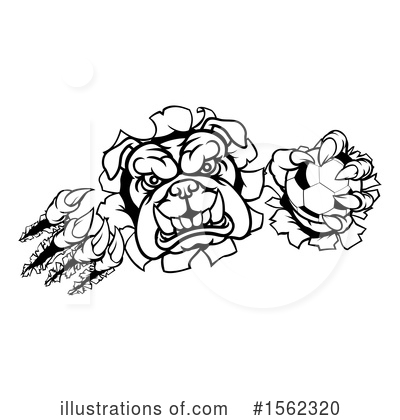 Royalty-Free (RF) Bulldog Clipart Illustration by AtStockIllustration - Stock Sample #1562320