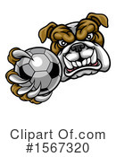 Bulldog Clipart #1567320 by AtStockIllustration