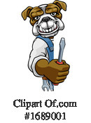 Bulldog Clipart #1689001 by AtStockIllustration