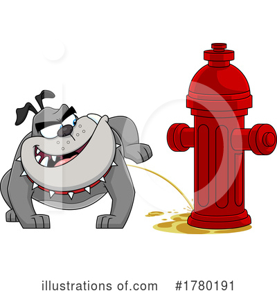 Royalty-Free (RF) Bulldog Clipart Illustration by Hit Toon - Stock Sample #1780191