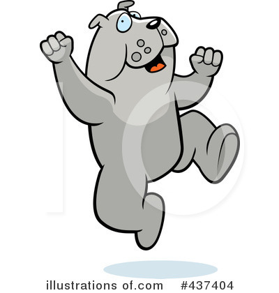 Royalty-Free (RF) Bulldog Clipart Illustration by Cory Thoman - Stock Sample #437404