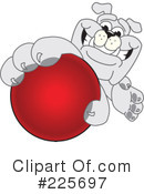 Bulldog Mascot Clipart #225697 by Mascot Junction