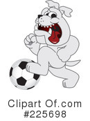 Bulldog Mascot Clipart #225698 by Mascot Junction