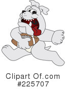 Bulldog Mascot Clipart #225707 by Mascot Junction