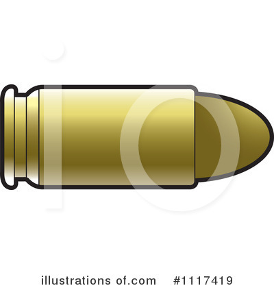 Royalty-Free (RF) Bullet Clipart Illustration by Lal Perera - Stock Sample #1117419