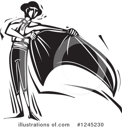 Royalty-Free (RF) Bullfighting Clipart Illustration by xunantunich - Stock Sample #1245230