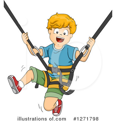 Royalty-Free (RF) Bungee Jumping Clipart Illustration by BNP Design Studio - Stock Sample #1271798