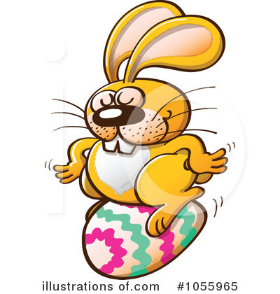 Easter Bunny Clipart #1055965 by Zooco