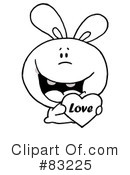 Bunny Clipart #83225 by Hit Toon