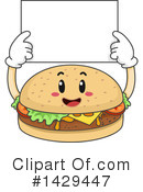 Burger Clipart #1429447 by BNP Design Studio