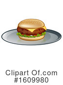 Burger Clipart #1609980 by AtStockIllustration