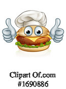 Burger Clipart #1690886 by AtStockIllustration
