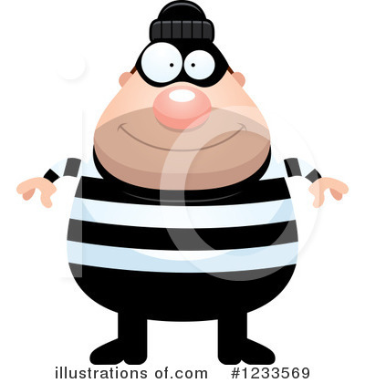 Royalty-Free (RF) Burglar Clipart Illustration by Cory Thoman - Stock Sample #1233569
