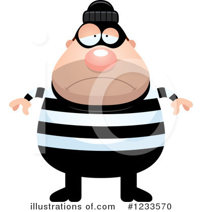 Royalty-Free (RF) Burglar Clipart Illustration by Cory Thoman - Stock Sample #1233570