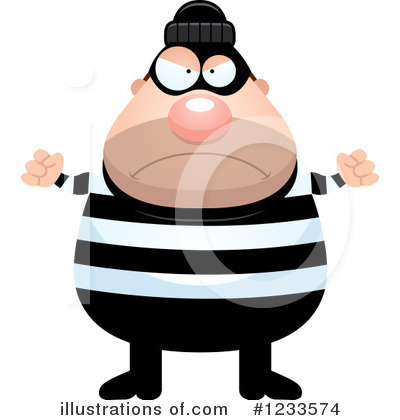 Royalty-Free (RF) Burglar Clipart Illustration by Cory Thoman - Stock Sample #1233574