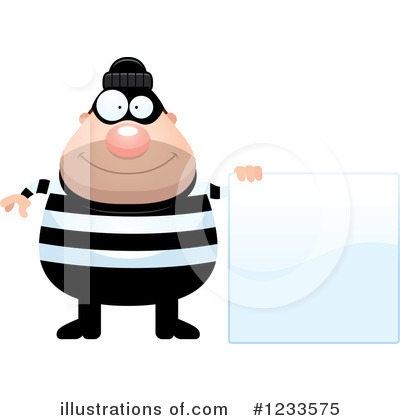 Royalty-Free (RF) Burglar Clipart Illustration by Cory Thoman - Stock Sample #1233575