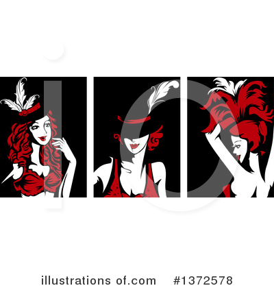 Burlesque Clipart #1372578 by BNP Design Studio