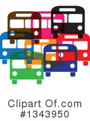 Bus Clipart #1343950 by ColorMagic