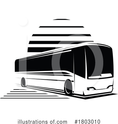 Tour Bus Clipart #1803010 by Vector Tradition SM