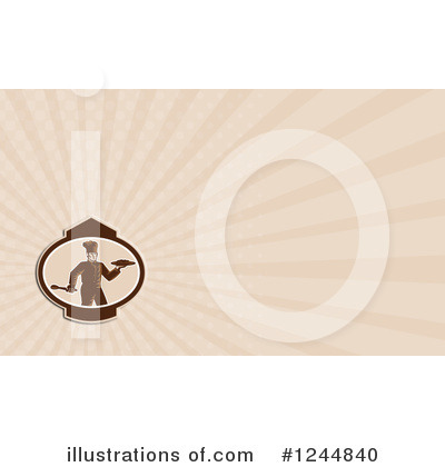 Royalty-Free (RF) Business Card Design Clipart Illustration by patrimonio - Stock Sample #1244840