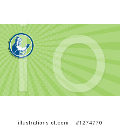 Royalty-Free (RF) Business Card Design Clipart Illustration by patrimonio - Stock Sample #1274770