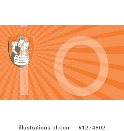 Royalty-Free (RF) Business Card Design Clipart Illustration by patrimonio - Stock Sample #1274802