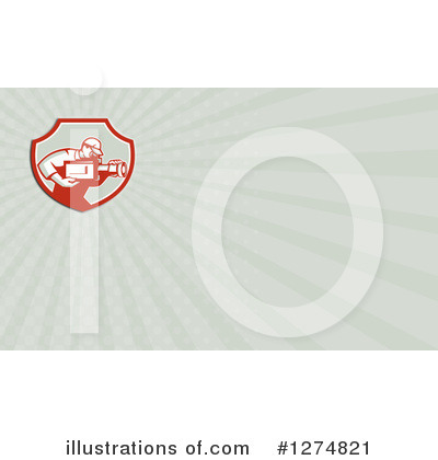 Royalty-Free (RF) Business Card Design Clipart Illustration by patrimonio - Stock Sample #1274821
