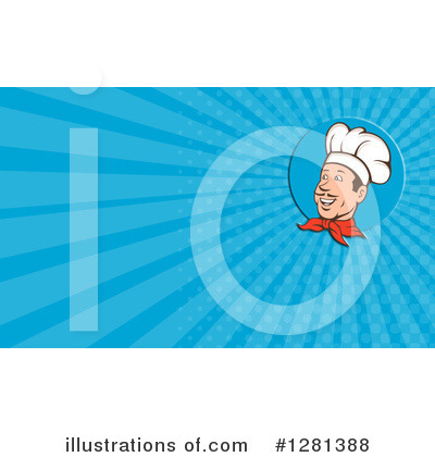 Royalty-Free (RF) Business Card Design Clipart Illustration by patrimonio - Stock Sample #1281388