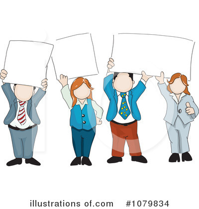 Business Man Clipart #1079834 by David Rey