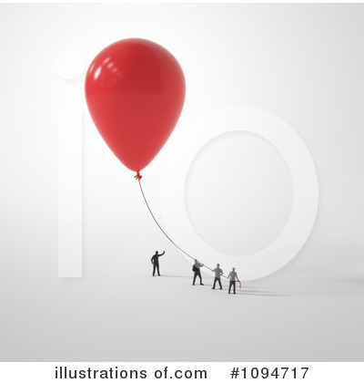 Balloons Clipart #1094717 by Mopic
