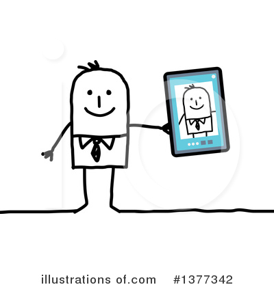 Tablet Computer Clipart #1377342 by NL shop