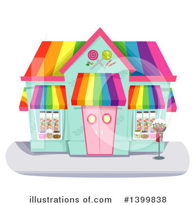 Candy Shop Clipart #1399838 by BNP Design Studio