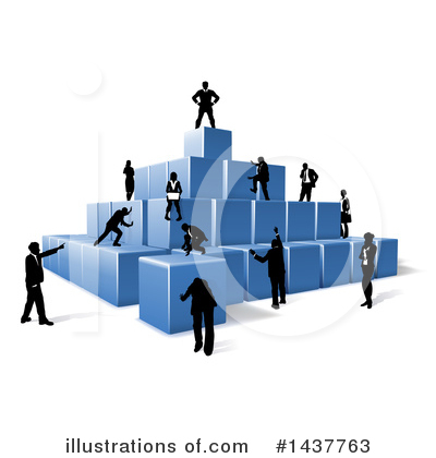 Royalty-Free (RF) Business Clipart Illustration by AtStockIllustration - Stock Sample #1437763