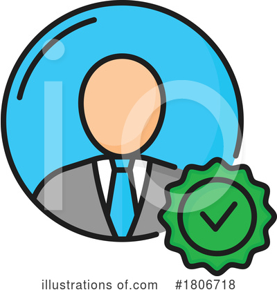 Hiring Clipart #1806718 by Vector Tradition SM