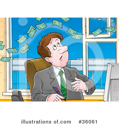 Royalty-Free (RF) Business Clipart Illustration by Alex Bannykh - Stock Sample #36061