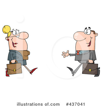 Businesswoman Clipart #437041 by Hit Toon