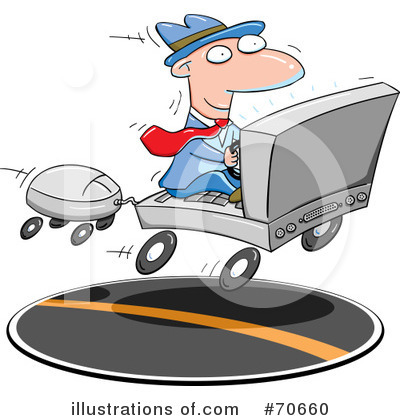 Computers Clipart #70660 by jtoons