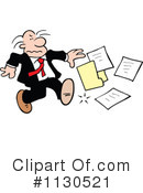 Business Man Clipart #1130521 by Johnny Sajem
