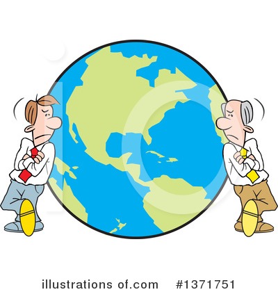 Earth Clipart #1371751 by Johnny Sajem