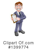 Business Man Clipart #1399774 by AtStockIllustration