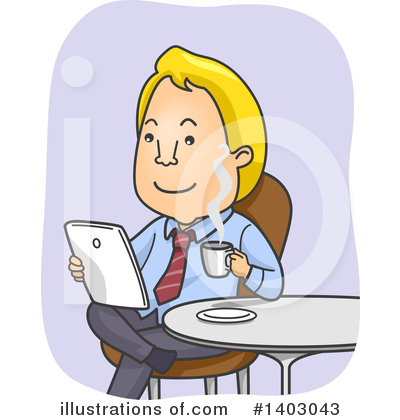 Royalty-Free (RF) Business Man Clipart Illustration by BNP Design Studio - Stock Sample #1403043