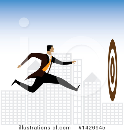 Royalty-Free (RF) Business Man Clipart Illustration by ColorMagic - Stock Sample #1426945