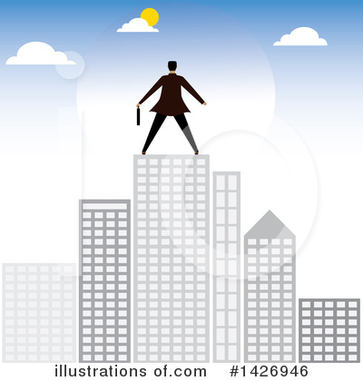 Royalty-Free (RF) Business Man Clipart Illustration by ColorMagic - Stock Sample #1426946