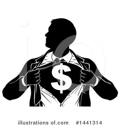 Royalty-Free (RF) Business Man Clipart Illustration by AtStockIllustration - Stock Sample #1441314